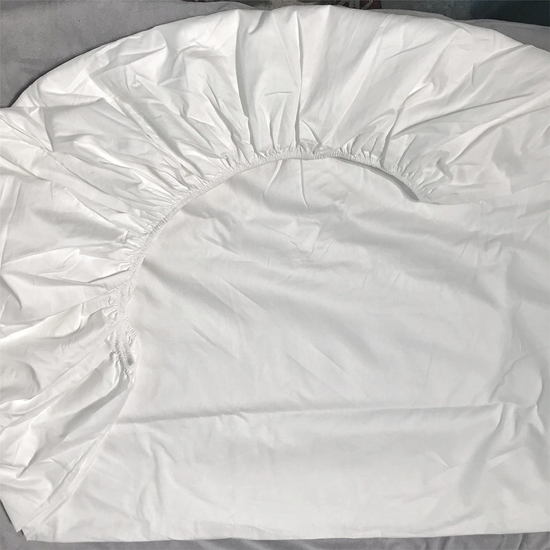 Deluxe 100 Algodão com algodão penteado Sateen 400T Hotel equipado com lençóis suprimentos