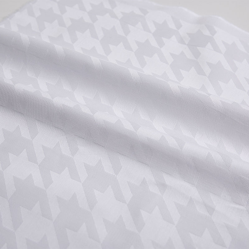 Algodão Cetim Jacquard Hotel Bedding Selping Fabric